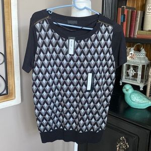 New with tag short sleeve sweater.